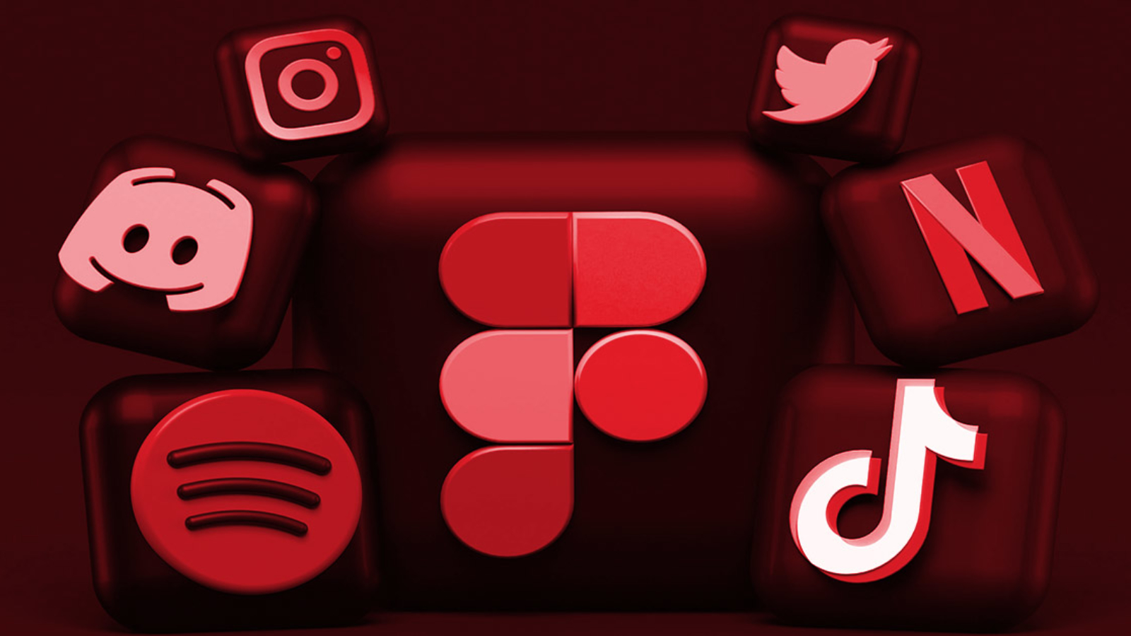 Various Social Media Icons